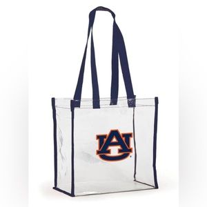 Clear Stadium Tote - Auburn Tigers